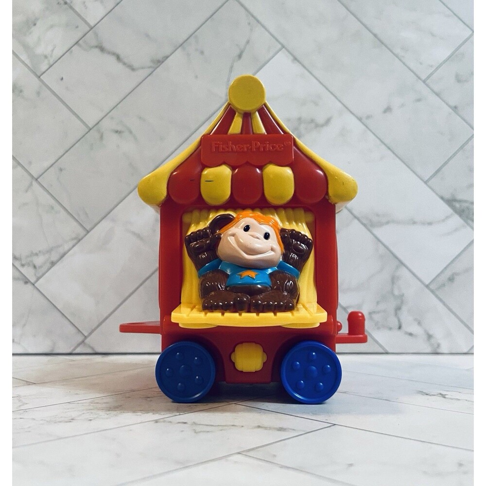 Vintage 1999 McDonalds Fisher-Price Under 3 Circus Happy Meal Toy